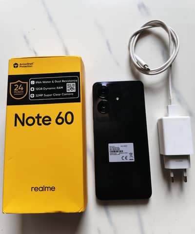 Realme Note 60 Pro With Box And Charger