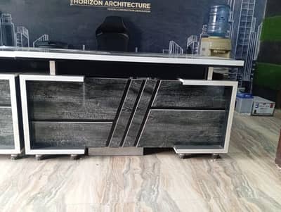 Office executive workstation table