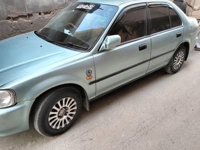 • Honda City EXi 2002 • Mint Green • 1300cc • Manual • Karachi