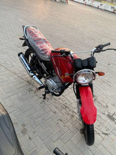 Ybr 125 g 2022 Model all Punjab number