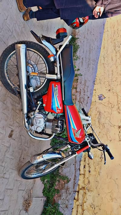 honda 125 2007 model isb registered