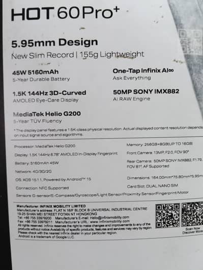 Hot60 pro pro +. 16/256