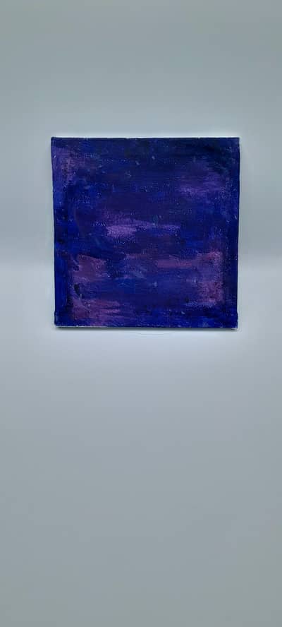 Deep Blue Fantasy Painting