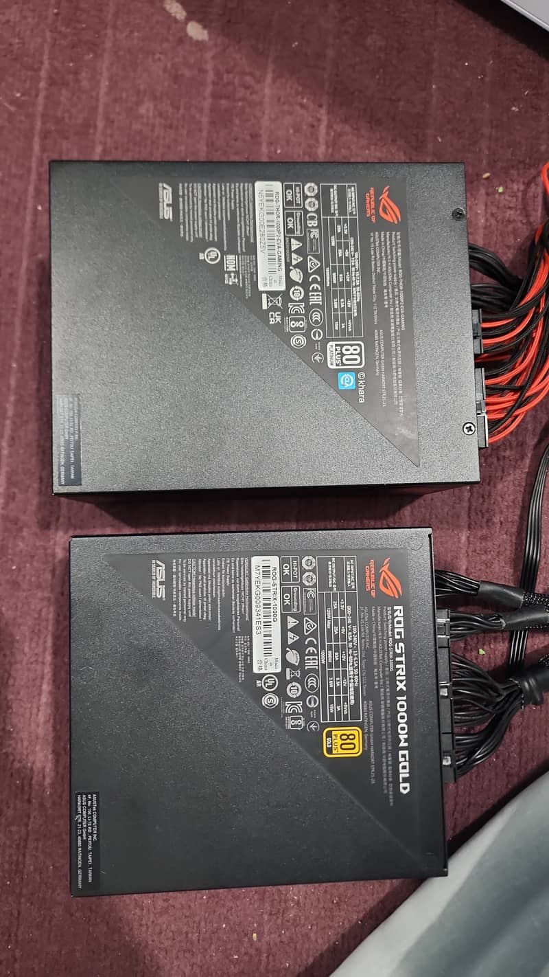 Rog Strix PSU's 0