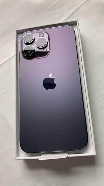 iPhone 14 Pro Max 10/10 pta approved 97 health 256 gb box available