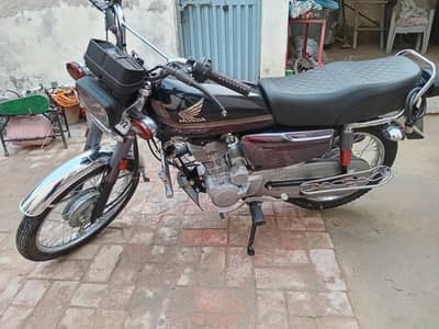 Honda CG 125 Self-Start Special Edition Silver