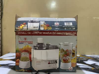 Westpoint Juicer Blender & Dry Mill – Brand New (Unused)