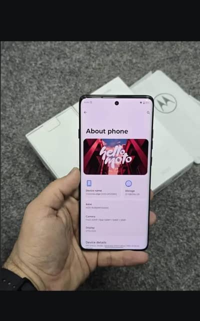 Motrola Edge 2025 5G GB 8/256  Full New Msg On Whatsapp serious buyers