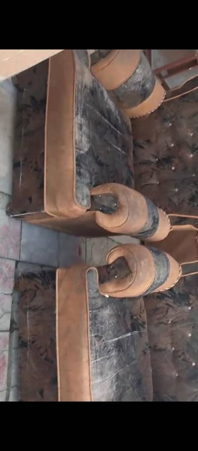 3 sofa sets each 5 seated