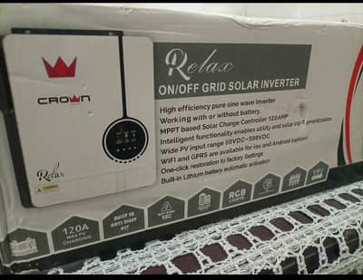 crown relax 4.2kw hybrid solar inverter 0304-49-39-900