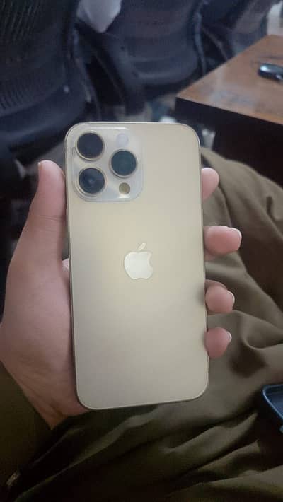 14 pro max gold colour