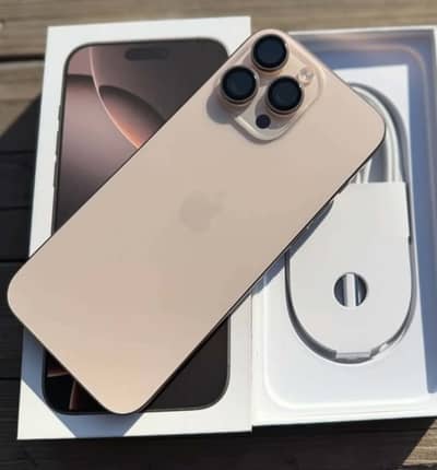 Apple iPhone 16 Pro Max Dessert Titanium - Dubai Purchased