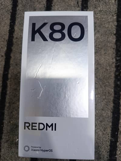 Redmi K80 12/512 Box pack non pta Chinese varrient