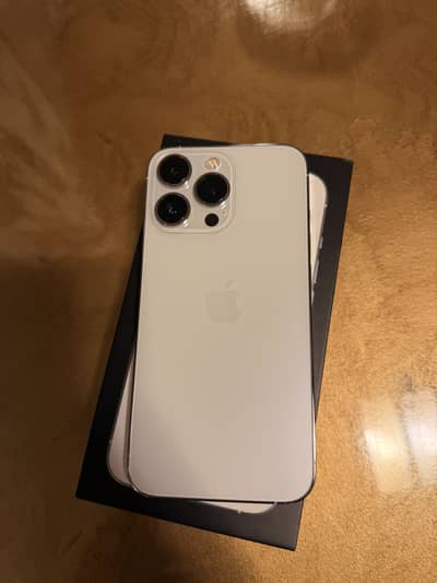 iPhone 13 pro scratch less with box pta approved 128 gb