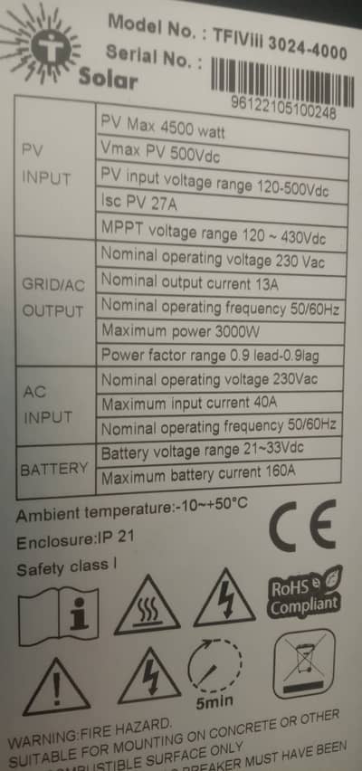 2 Hybrid Tesla Inverter For Sale