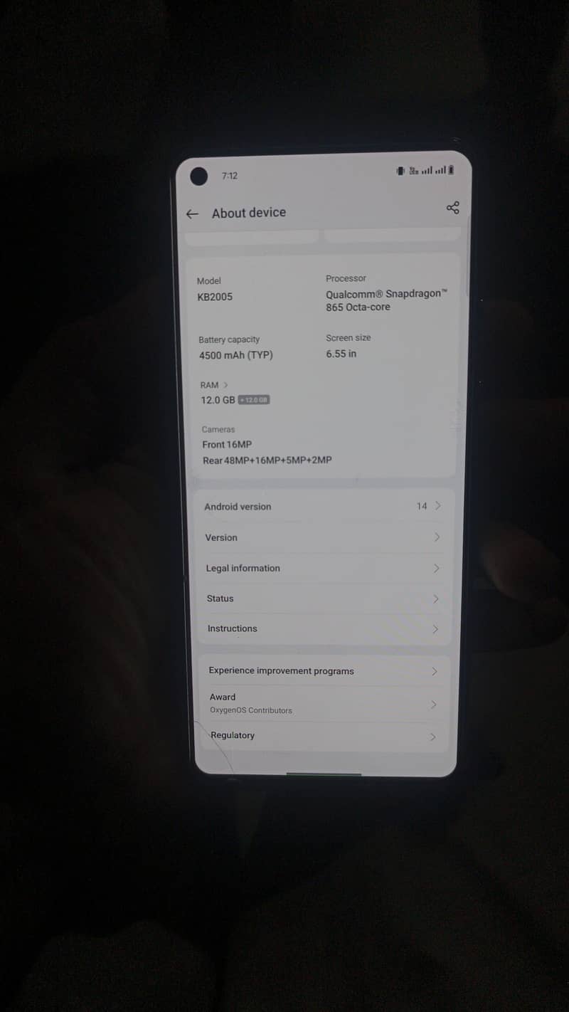 ONE PLUS 8T 1