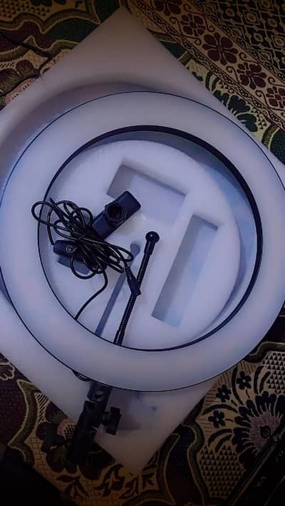 camera stand led ring light  3d color