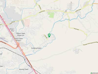 A Four Kanal Lake Face Plot With Beautiful Location Available for Sale in C-Block, Gulberg Green