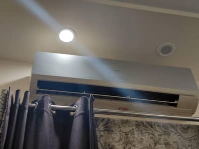 Haier 1.5 ton split AC in working and good condition