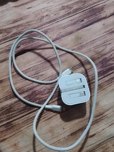 Iphone charger with cable 6 month warranty
