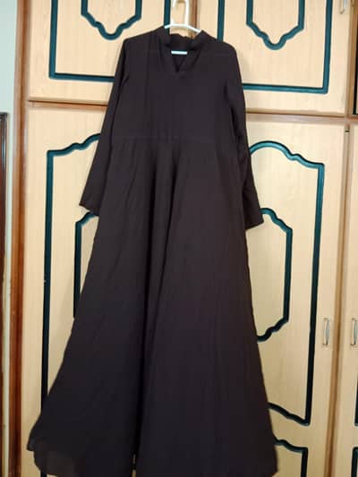 Georgette and silk maxies