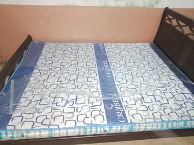5/6.5 feet Used Bed with Mattress for Sell