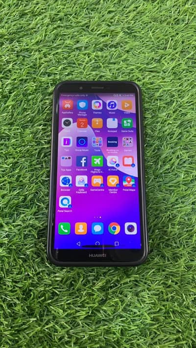 Huawei y7 prime 2018 3/33 PTA approved minto dot totally jeniun