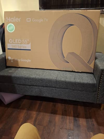 NEW BOX PACKED HAIER QLED S80 55 INCHES