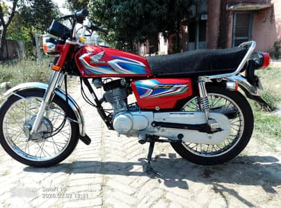 CG 125 neat and clean condition