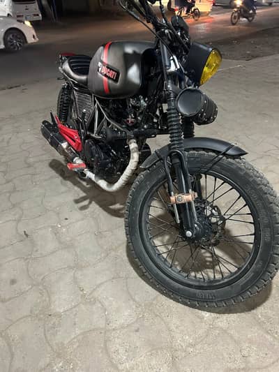 Ravi Piaggo Cafe Racer