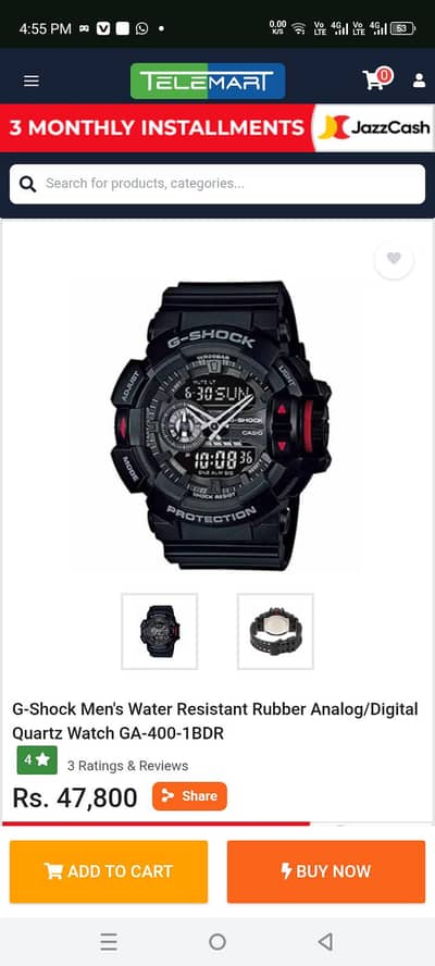 G shock ga400 1bdr  model barnd new