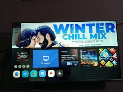 GLANCE MODEL LCD SOME MOUTH USE ANDROID TV LCD With Box