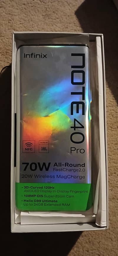 Note40pro 12+12 256gb  70w charger no repair no issue
