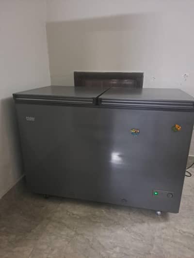 Haier Dc inverter deep freezer plus refrigerator