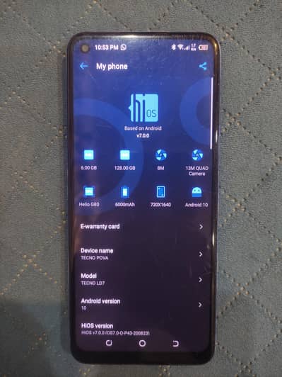 Tecno pova [ 6/128 ] [ Sealed ] [ Exchange Possible ]