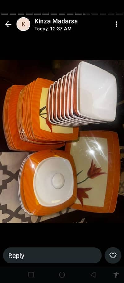 Made in England  melamin  set