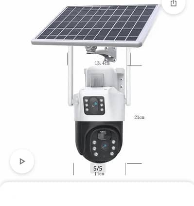 4G Solar Powered Security Camera with SIM and Battery Backup