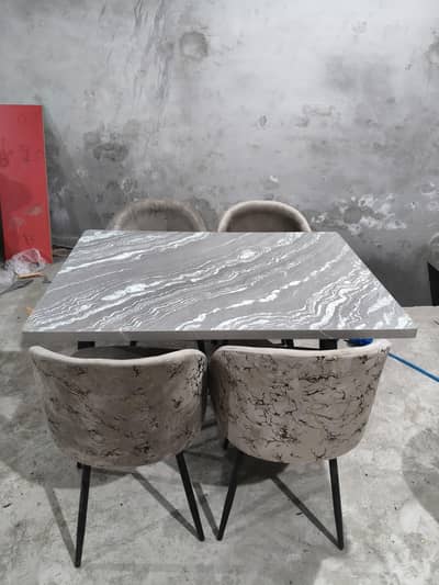 4-seater dinning-chairs-dinning table-Dining table