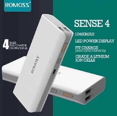 romoss sense 4 10400Mah power bank