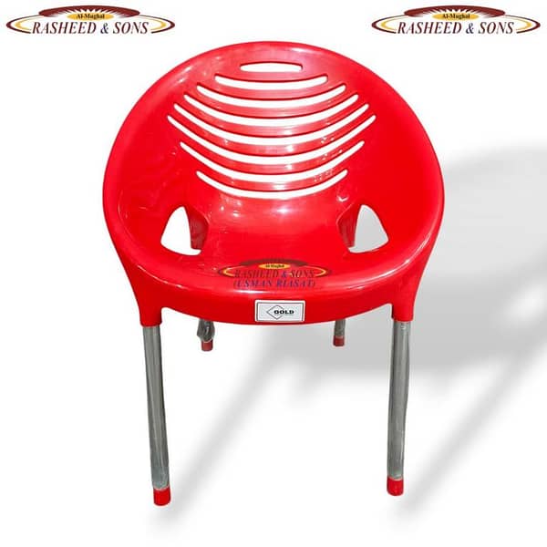 WiFi-Design Chair: Modern Plastic and Metal Frame, Indoor/Outdoor Multipurpose Seating