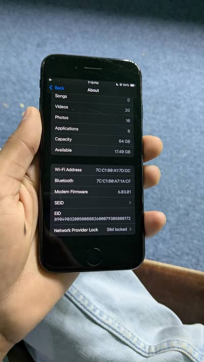 Iphone SE 2020 64 gb jv