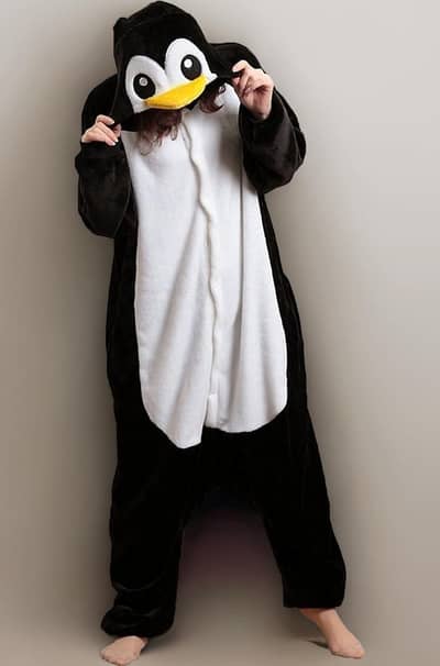 costumes bear and panda