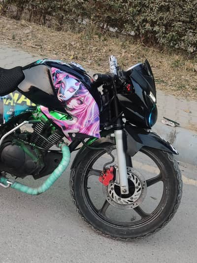 Honda CB150f Completely modified.