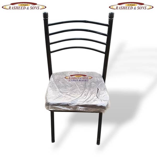 Metal Folding Chair with Seat and Back for Namaz, Study, Travel and Space Saving