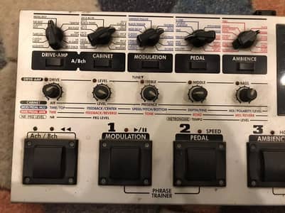 KORG TONEWORKS AX1500G Multi Effects Pedal Guitar Sound Processor