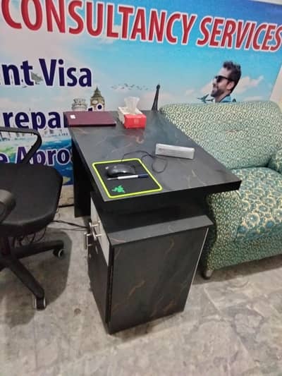 Table and Office Chair