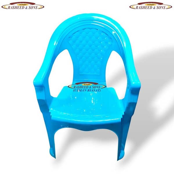 Full Plastic Chair – 100% Pure Durable Plastic Seating for Home, Office, Garden & Outdoor Use