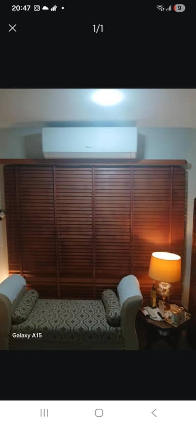 wooden blinds