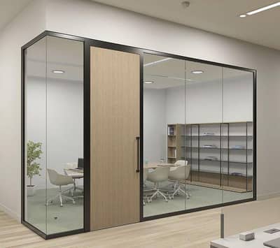 Affordable Glass Partition/Glass Room Separator/Office Cabin Glass