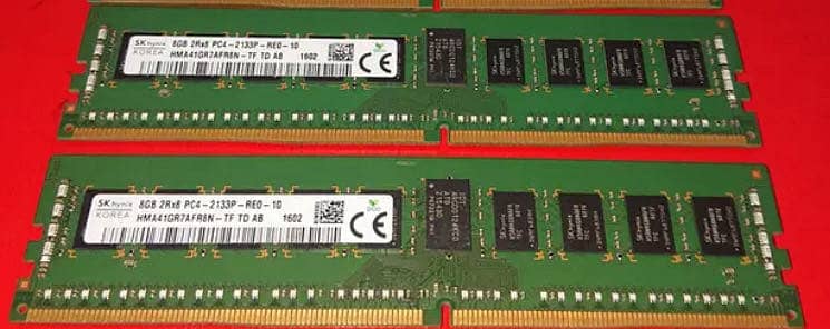 Hk hynix 8x2 ram